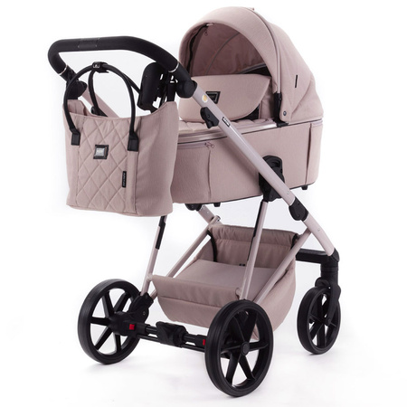 Adamex Delta Natura 4 Wózek Głęboko-Spacerowy Rose