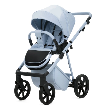 Adamex QUANTUM NATURA Wózek Głęboko-Spacerowy QN-1 Sky