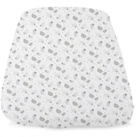 Chicco Next2Me Forever Prześcieradło 2szt. Grey Sheep