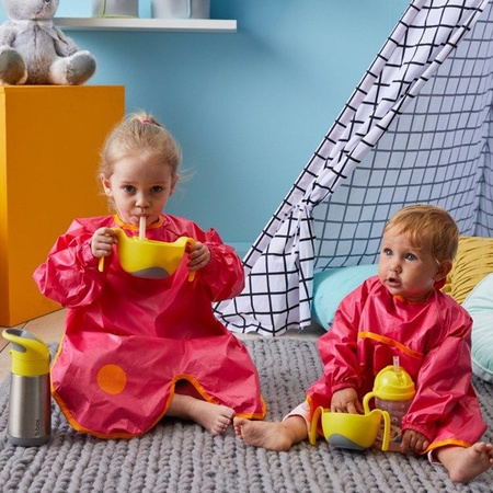 B.Box Fartuszek wodoodporny z rękawami Strawberry Shake