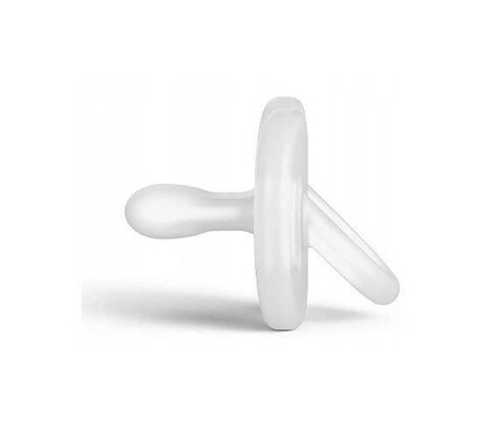 Suavinex Smoczek 100% Silikonowy Fizjologiczny Pro 0-6m Transparentny
