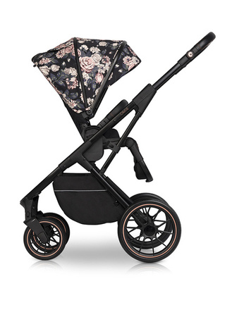 Cavoe Axo Style Wózek Głęboko-Spacerowy 2w1 + Torba + Adaptery La Rose