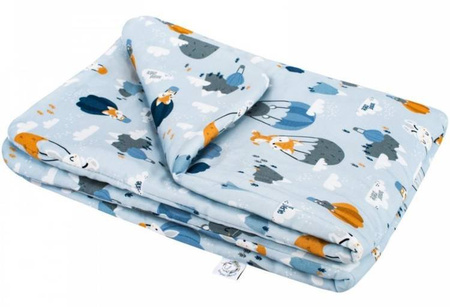 Bonjour Cherie BAMBUSOWA Kołderka Średniaka rozmiar 75x100 cm Liski