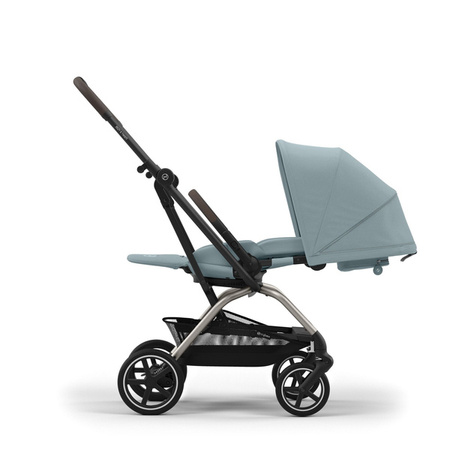 Cybex Eezy S Twist Plus 2 Wózek Spacerowy Rama Taupe Stormy Blue 2024
