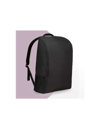 MoMi Grace Wózek Spacerowy z Plecakiem Czarny