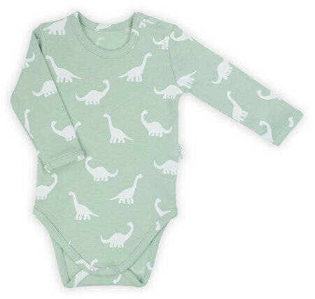 Nicol Body Bawełniane Długi Rękaw W Dinozaury Rozmiar 80