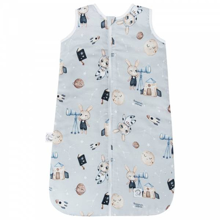 Bonjour Cherie Bambusowy Śpiworek Niemowlaka Duży 50x90 cm Królik Astronom