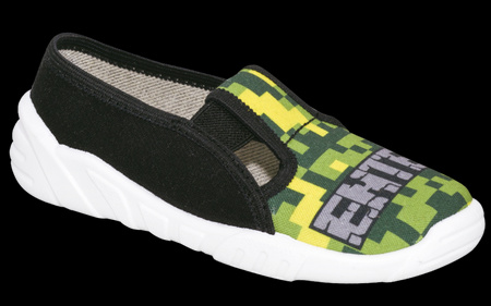 Zetpol Tenisówki Kapcie Chłopięce Adaś Zielone Rozmiar 31