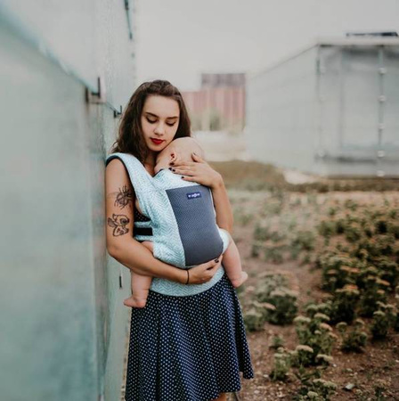 Zaffiro City Air Nosidło Ergonomiczne Mint Leaves