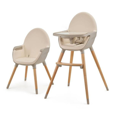 Kinderkraft Fini 2 Krzesełko Do Karmienia 2w1 Beige