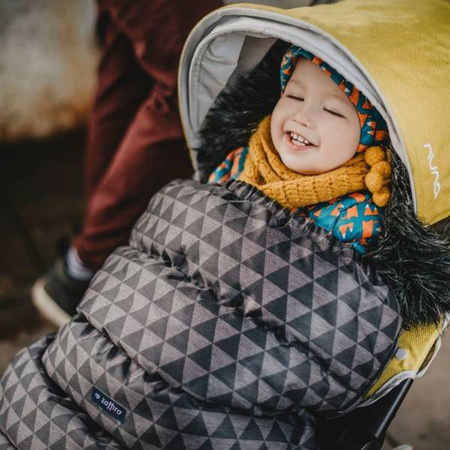 Zaffiro Grow Up 2.0 Śpiwór Do Wózka Plusz Geo Graphite