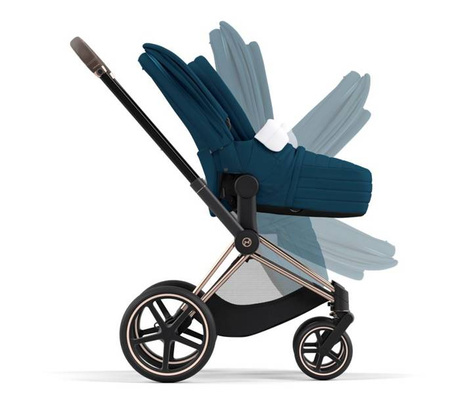 Cybex Priam 4.0 Wózek Spacerowy Mountain Blue