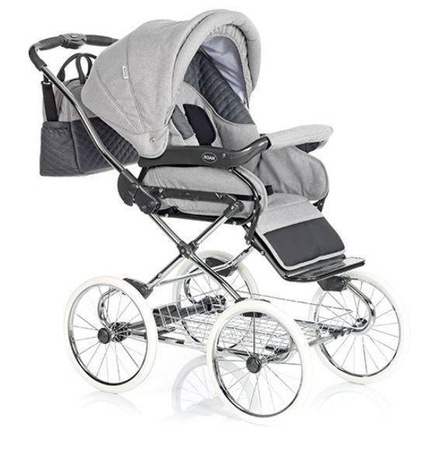 Roan Wózek Marita Prestige Głęboko-Spacerowy 2w1 P231 / Pompowane 14"