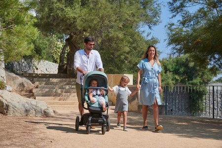 Easywalker Harvey 2 Wózek głęboko-spacerowy (zawiera stelaż, siedzisko z budką i pałąkiem) Ocean Blue