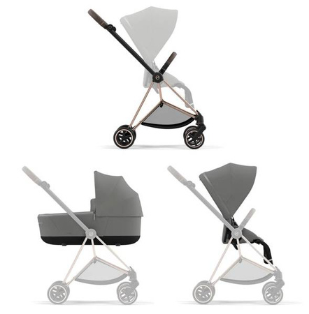 Cybex Mios 3.0 Wózek Spacerowy Soho Grey