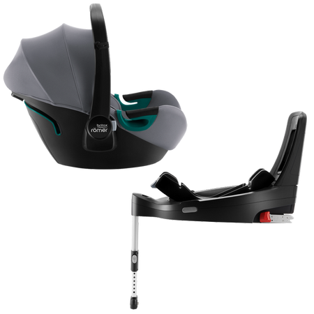 Britax Romer Baby-Safe 3 i-Size Fotelik Samochodowy 0-13kg z Z Bazą Flex Base 5Z Frost Grey