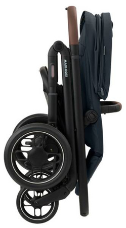 Maxi-Cosi Plaza + Wózek Głęboko-Spacerowy 2w1 Essential Graphite