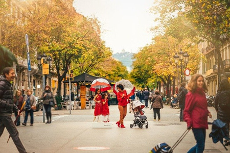 Disney by Easywalker Buggy XS Wózek spacerowy z osłonką przeciwdeszczową Minnie Ornament