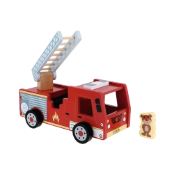 Trefl Zabawka drewniana Fire truck