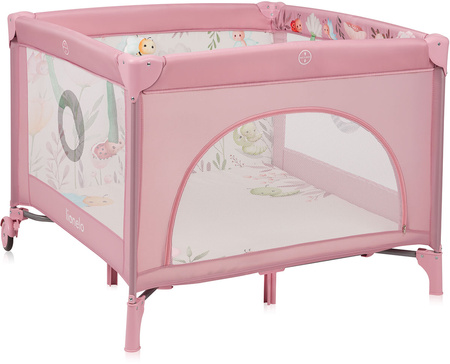 Lionelo Millie Plus - wielofunkcyjny kojec dziecięcy | Pink