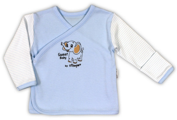 Nicol Koszulka Niemowlęca Długi Rękaw Słonik Rozmiar 52