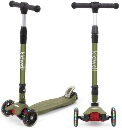 Kidwell Vento Hulajnoga Trójkołowa Balansowa Khaki