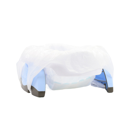 Potette Plus Nocnik Dla Dziecka i Nakładka na Toaletę 2w1 Biało-niebieski