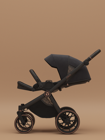 Riko Cava Wózek Głęboko-Spacerowy 13 Magma