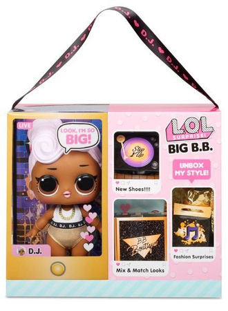 L.O.L. Surprise Big Baby Duża Lalka D.J