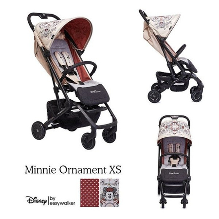 Disney by Easywalker Buggy XS Wózek spacerowy z osłonką przeciwdeszczową Minnie Ornament