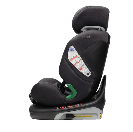Mast Swiss Design M.Rox Obrotowy Fotelik Samochodowy Dark Grey