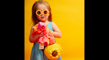 Babiators Flower O-FWR002-S Amber Lenses Rozmiar 0-2+ Sweet Sunflower