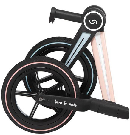 Skiddou Ronny Składany Rowerek Biegowy Keep Pink
