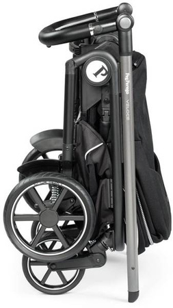 PegPerego Veloce Wózek Spacerowy Black Shine