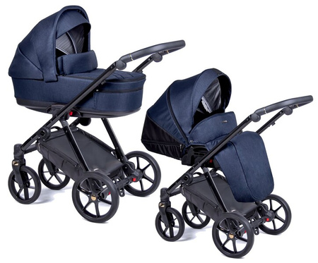 Coletto Axiss Wózek Głęboko-Spacerowy Rama Czarna AX-08