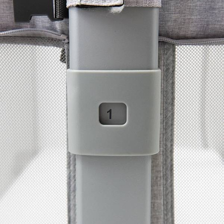 Espiro Cloud Łóżeczko Dziecięce 07 Grey Center