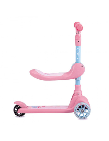 Momi Kiuru Hulajnoga Balansowa Z Siodełkiem Różowa