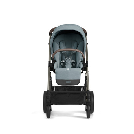 Cybex Balios S Lux Wózek Głęboko-Spacerowy Sky Blue 2023 Rama Taupe