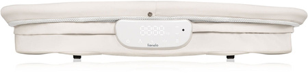 Lionelo Coral - łóżeczko, kołyska 2w1 z funkcją wagi | White