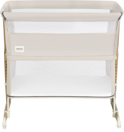 Lionelo Thomi Plus - wielofunkcyjne łóżeczko dziecięce 5w1 | Beige Sand