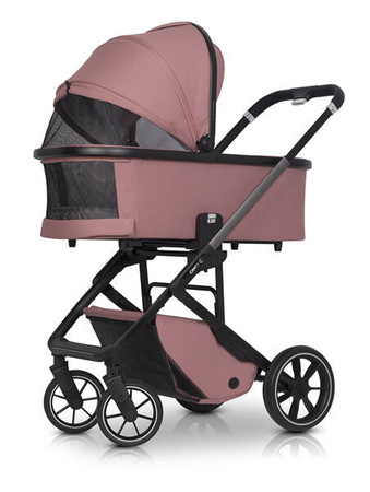 Cavoe Moi+ Wózek GłębokoSpacerowy 2w1 + Torba + Adaptery Desert Rose