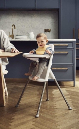 BabyBjorn High Chair - krzesełko do karmienia Beżowe || Białe