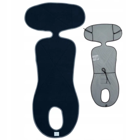 Simple Wool More Merry 2.0 Wkładka Termoaktywna z Wełny Merino do Fotelika 0-36 kg Czarny