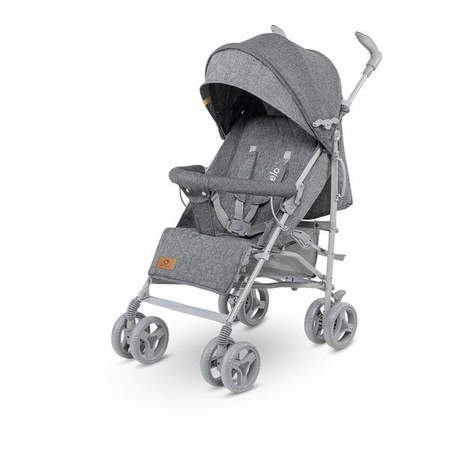 Lionelo Irma Wózek Spacerowy Grey/Dark Grey