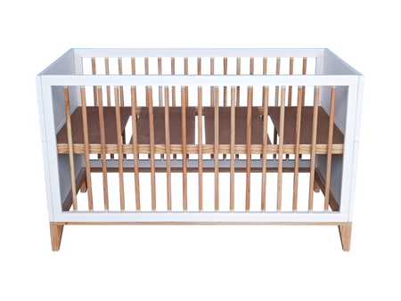 Theo Bebe Nami Wielofunkcyjne Łóżeczko Ratanowe 70x140cm Neige