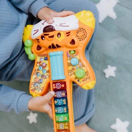 V-Tech Zabawka Interaktywna Gitara Wesołego Tygryska
