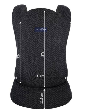 Zaffiro City Nosidło Ergonomiczne Mint Leaves