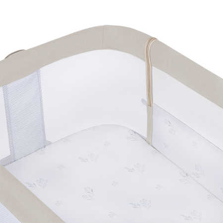 Lionelo Luna Łóżeczko Dostawne Beige Sand