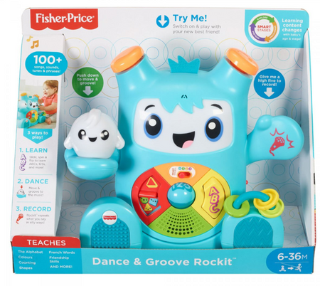 Fisher Price Interaktywny Przyjaciel Rockit FXD08