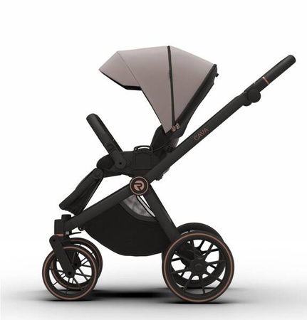 Riko Cava Wózek Głęboko-Spacerowy 11 Sand